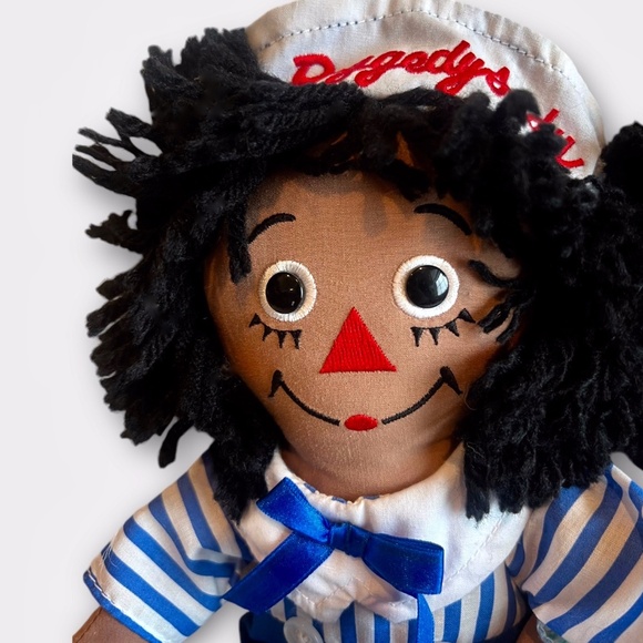 Vintage Raggedy Ann & Raggedy Andy BIPOC Dolls by Dakin Applause - Picture 4 of 7